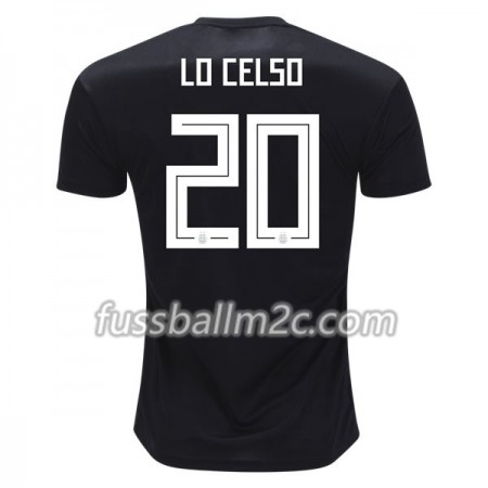 Fußballtrikots Argentinien Lo Celso 20 Auswärts Trikotsatz WM 2018